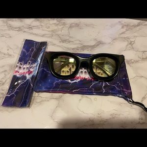 Rhude sunglasses (yellow tinted)